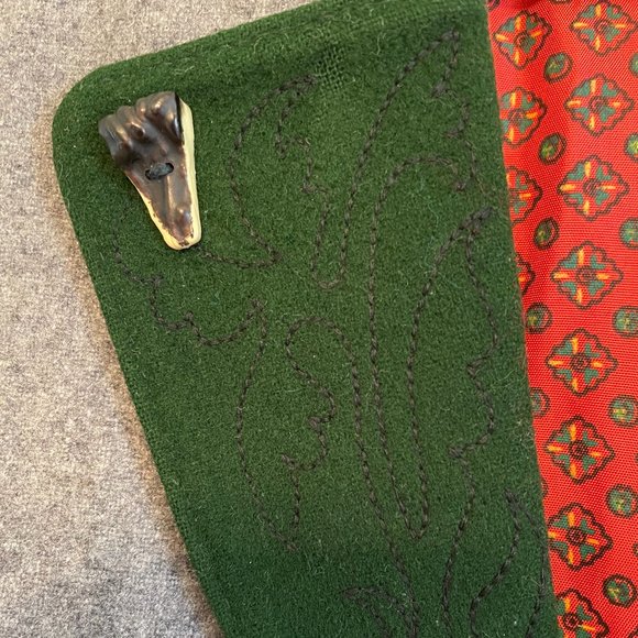 Austrian children jacket in gray wool felt. Vintage HAMO - Picture 8 of 9